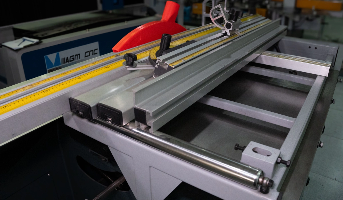 Escuadradora industrial Zeta 350 para corte de tableros de melamina y madera con alta precisión