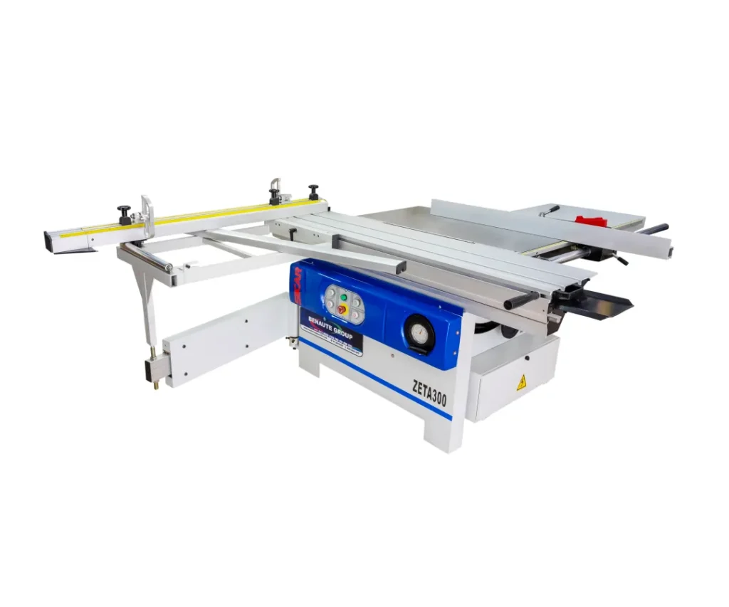 Escuadradora industrial Zeta 300 para corte preciso de melamina, MDF y madera
