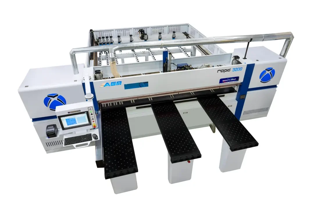 seccionadora agm rapid 3200 madera melamina